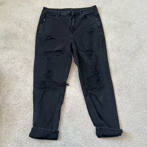 American Eagle Distressed Black Women's Jeans